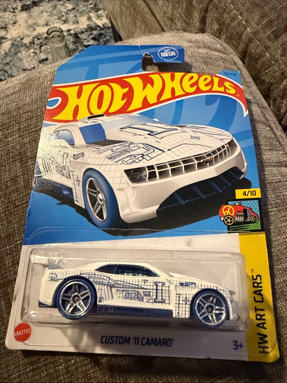 Hot Wheels Custom ’11 Camaro HW Art Cars 4/10 Sealed